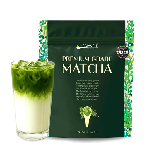 Premium Latte Grade Matcha 1lb (453g) Barista Bulk Pack