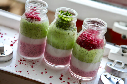 matcha pudding