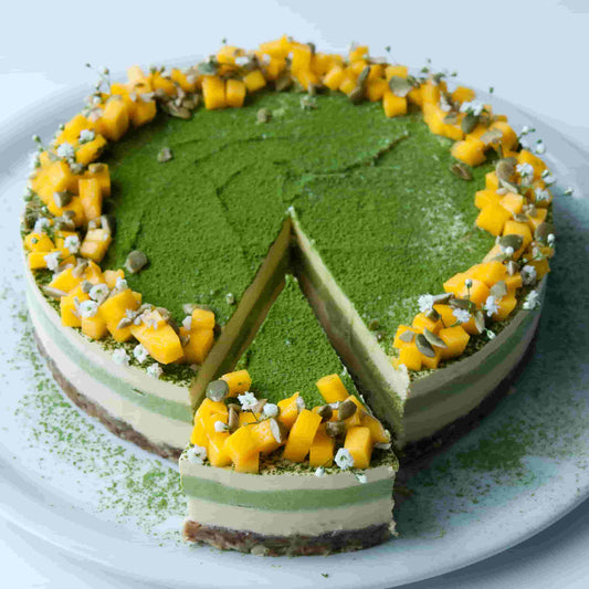 ceremonial matcha cake