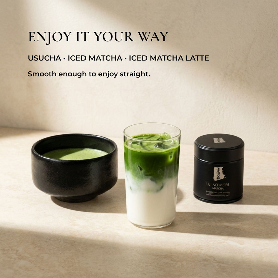 Uji no Mori Matcha Green Tea, 30g, from Wazuka