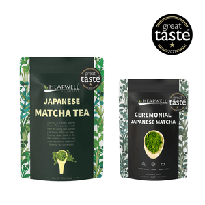 Premium & Ceremonial Matcha Combo Pack by Heapwell